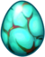 Turquoise Dragon Egg